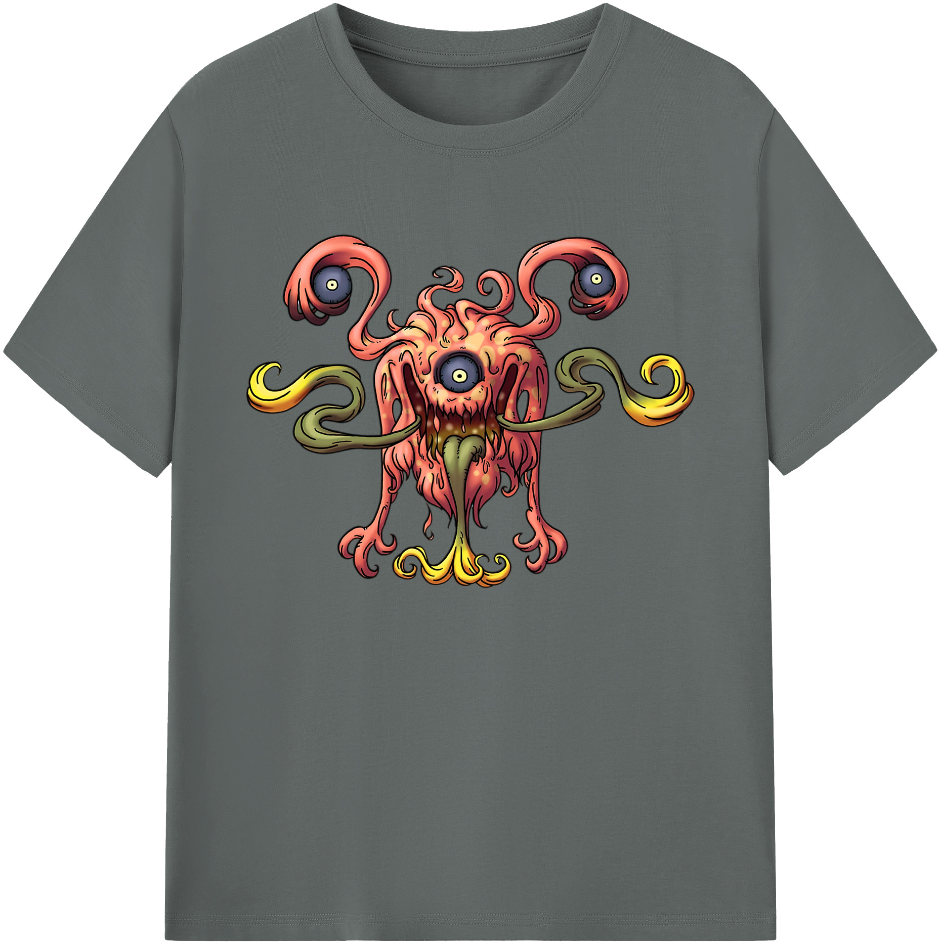 （画像用） ドラゴンクエスト Doragon Kuesuto Dragon Quest 綿100％ メンズ半袖Tシャツ｜肌触りやわらか＆通気性